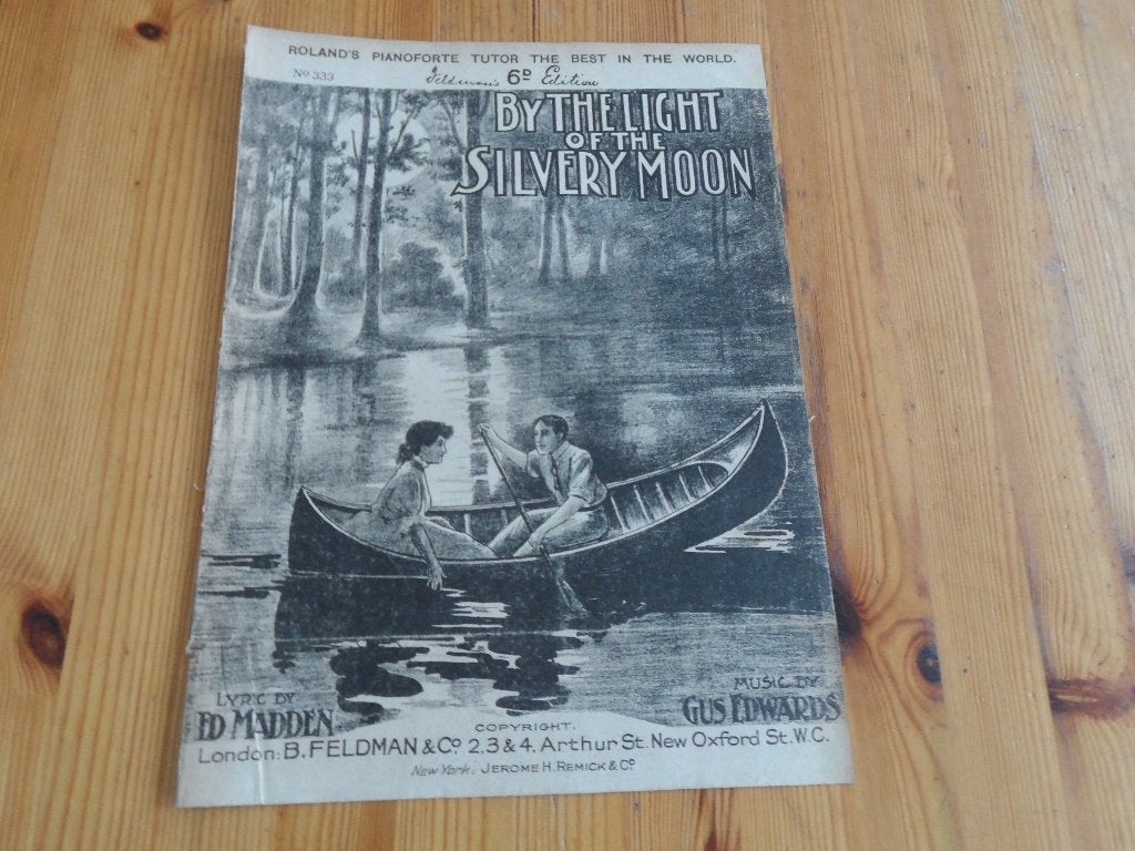 By the light of the silvery moon - edwards / madden, Gebruikt, Gitaar, Ophalen of Verzenden, Artiest of Componist