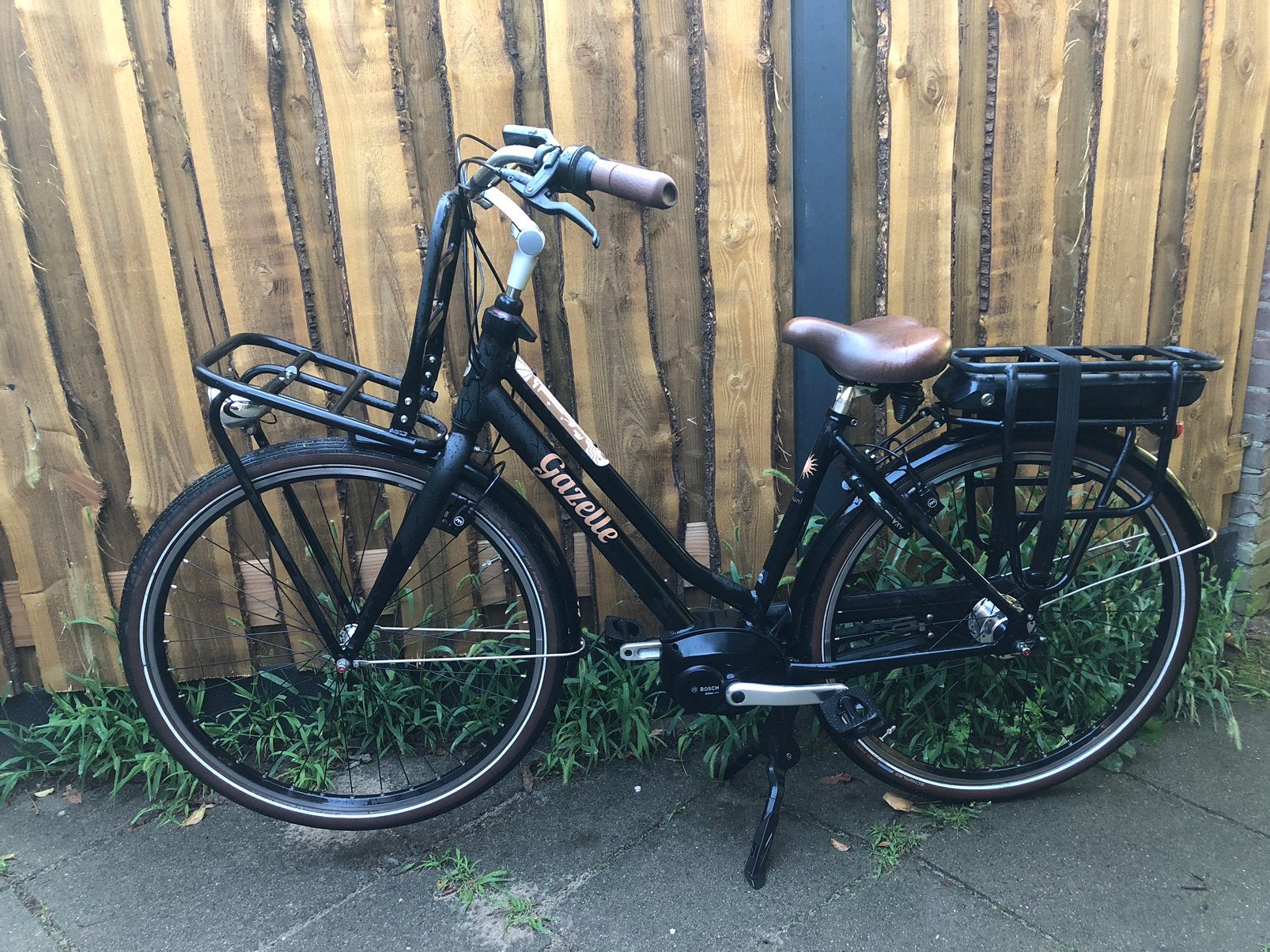 Gazelle miss grace c7 bosch motor dames elektrische fiets, Ophalen, Zo goed als nieuw, 47 tot 51 cm, 50 km per accu of meer
