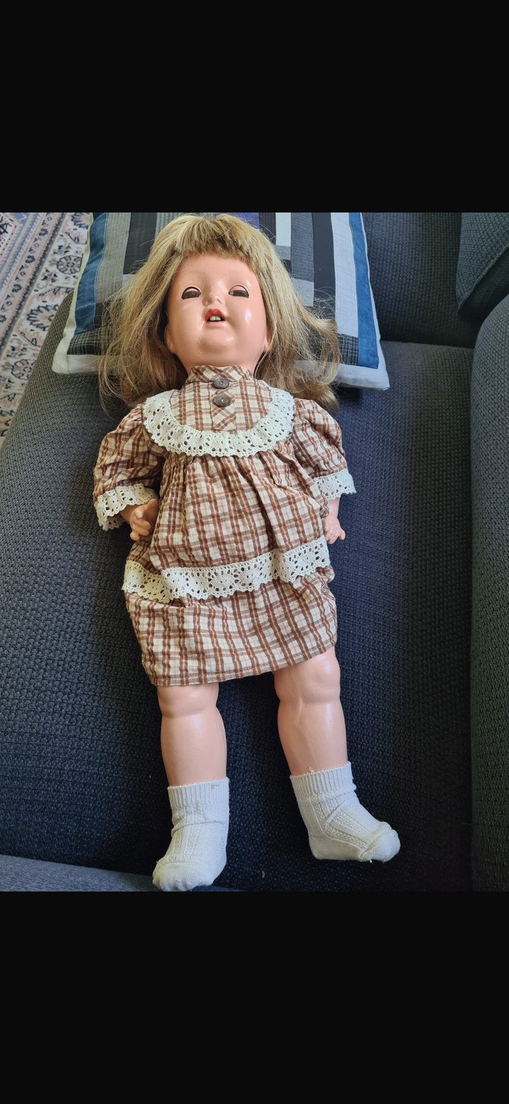 Titel: Antieke Armand Marseille Köppels pop 1330 – Duitsland, Verzamelen, Poppen, Ophalen of Verzenden, Zo goed als nieuw, Pop