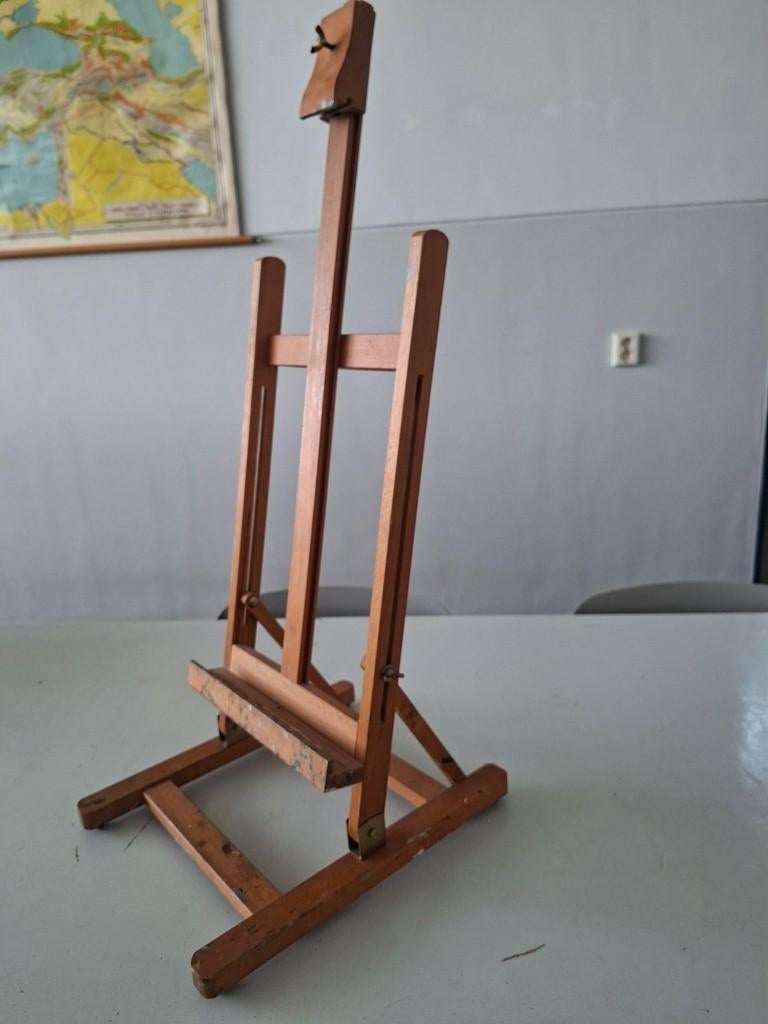 schildersezel tafelmodel tafelezel schilderij klem 55cm, Ophalen of Verzenden, Gebruikt, Ezel