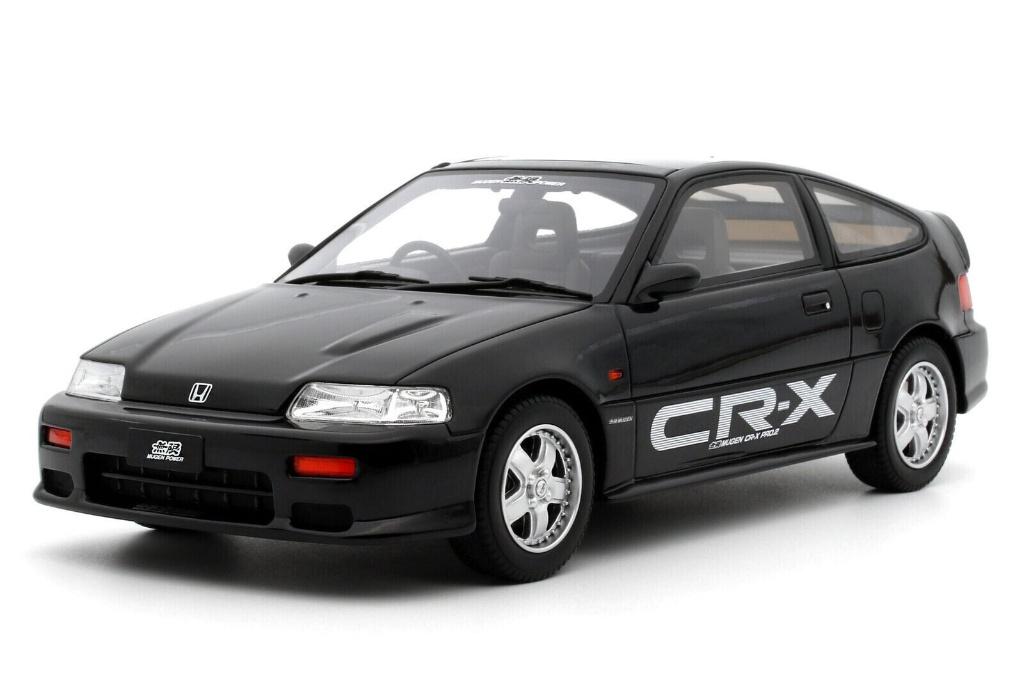 OttoMobile 1/18 Honda CR-X Pro Mugen zwart OT1015, Ophalen of Verzenden, Zo goed als nieuw, Auto, OttOMobile