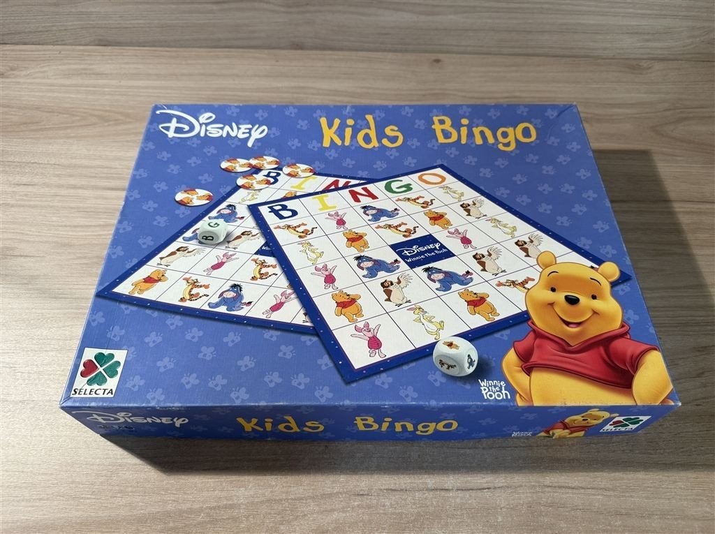 Disney kids bingo - winnie the pooh - s6074, Verzenden, Zo goed als nieuw