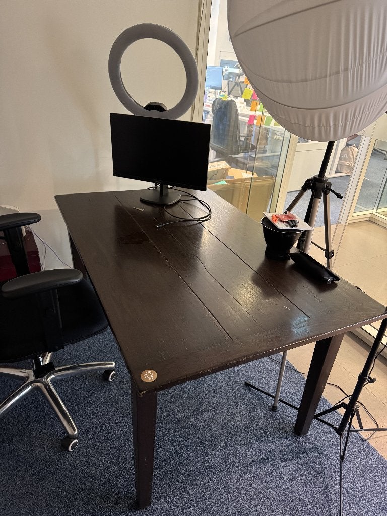 Antieke bureau tafel, Antiek en Kunst, Ophalen