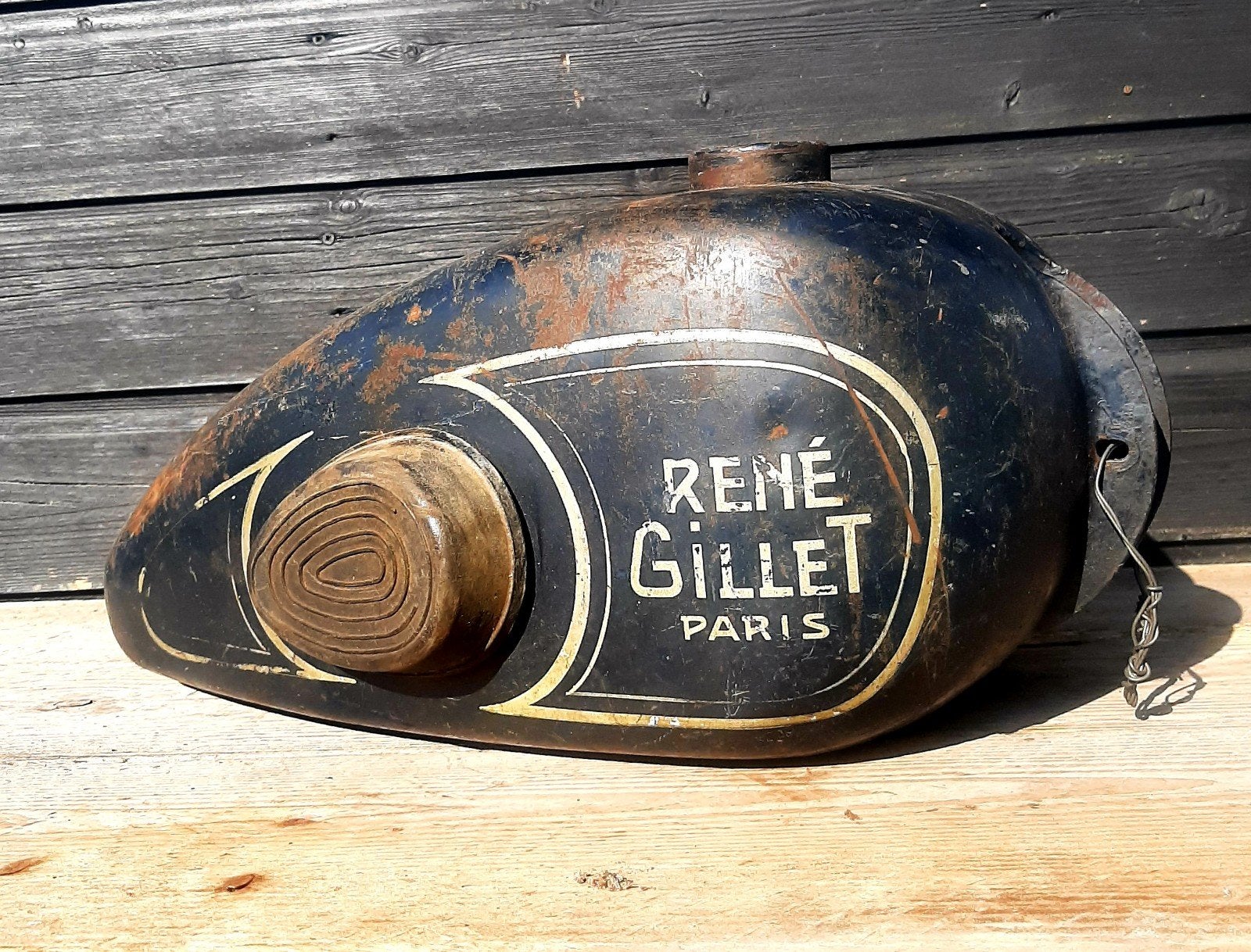 Verzameling - Vintage Benzinetank / Brandstoftank (15 stuks), Ophalen