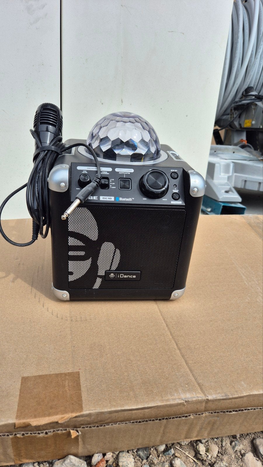 iDance Cube BC10 Karaoke Machine met Microfoon, Audio, Tv en Foto, Karaoke-apparatuur, Ophalen of Verzenden