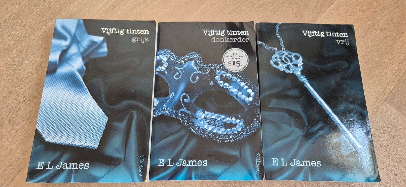Vijftig tinten trilogie - E.L. James (3 boeken), Ophalen of Verzenden