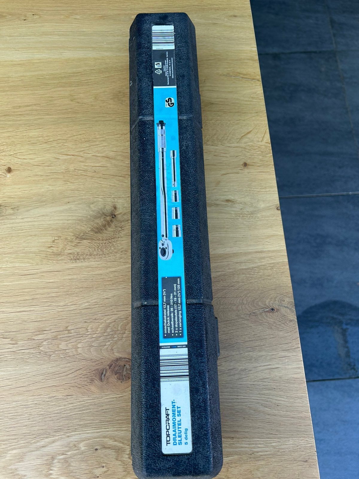 Topcraft draaimomentsleutel set, Ophalen, Nieuw