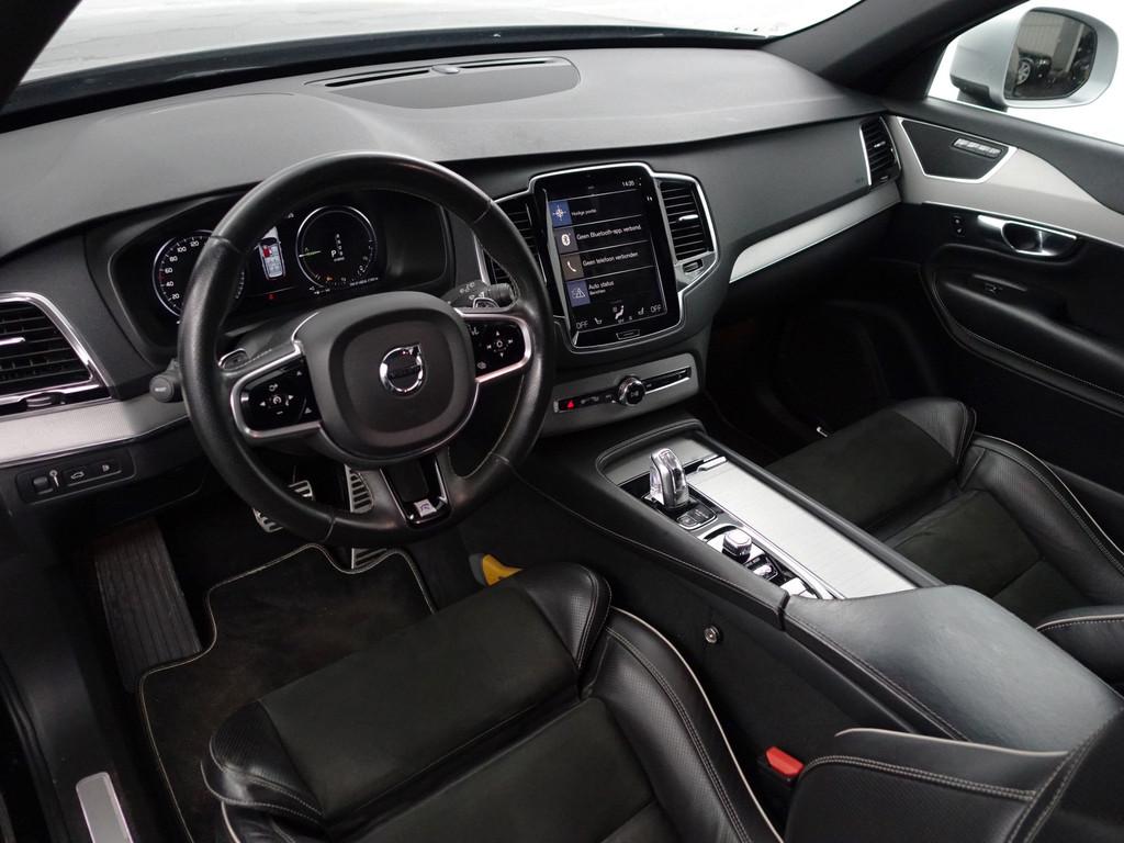 Volvo XC90 2.0 T8 Twin Engine AWD R-Design- 7 Pers, Panorama, Gebruikt, 320 pk, 7 stoelen, Zwart
