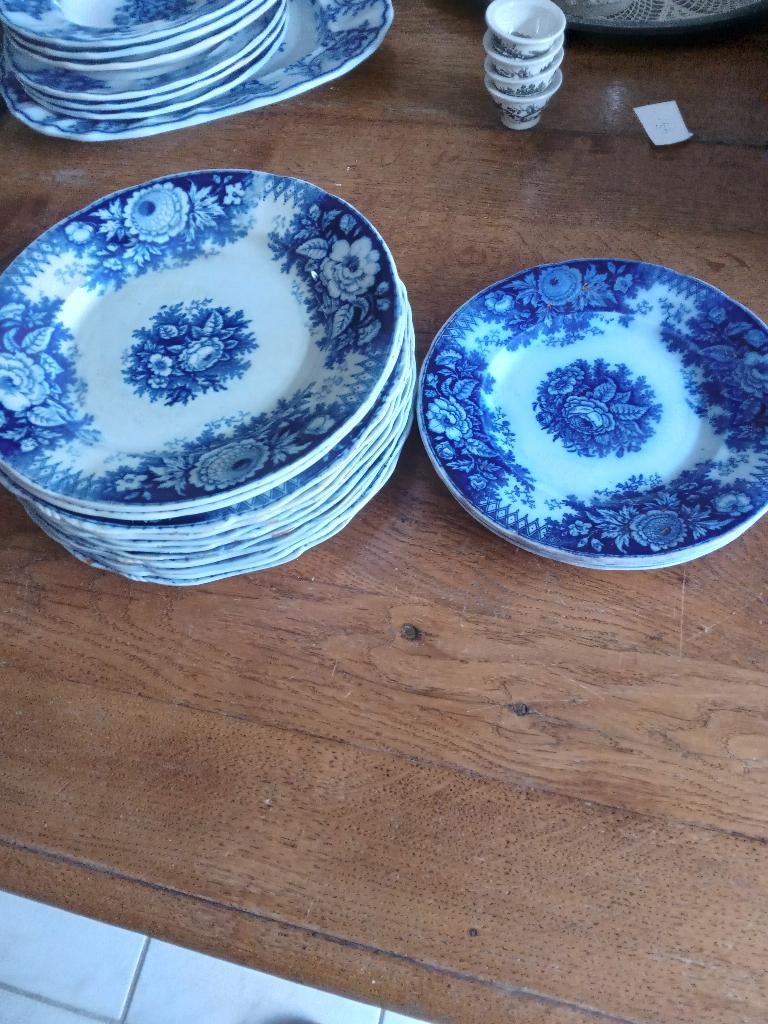 te koop serviesdelen boch freres serie jardiniere, Antiek en Kunst, Antiek | Servies los, Ophalen of Verzenden