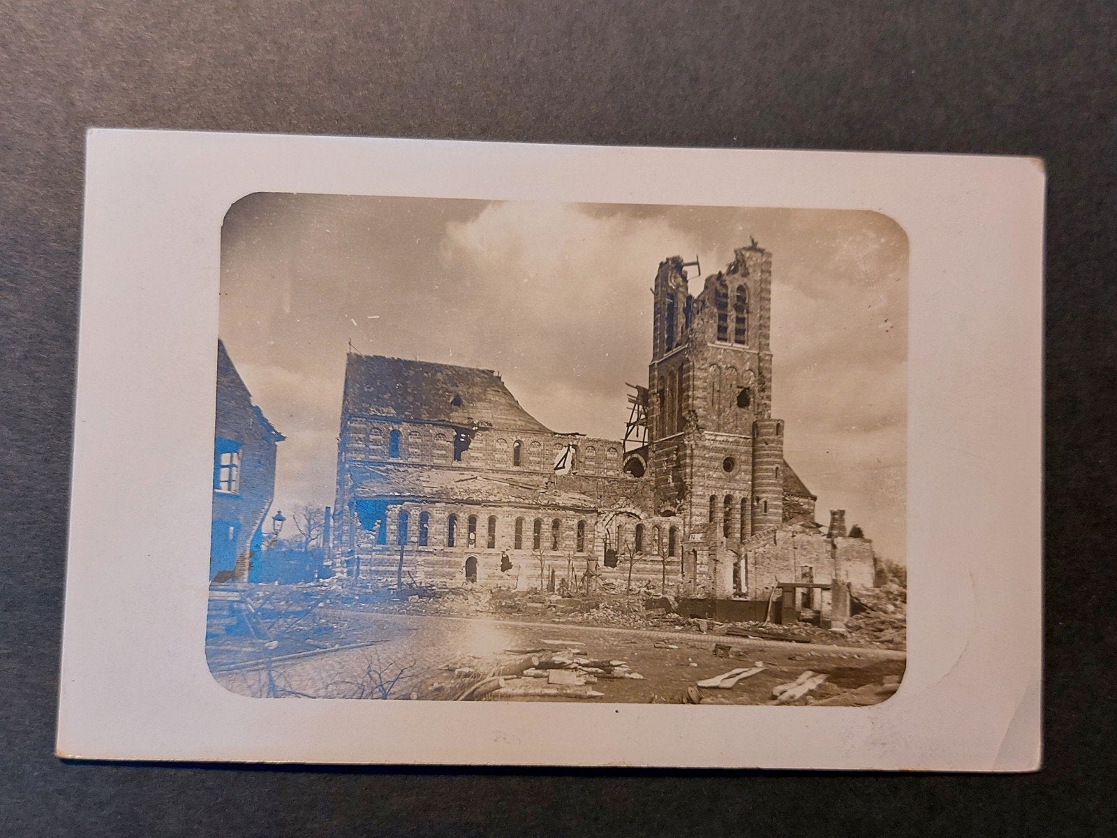 Veldpost ansichtkaart Passendale (Passchendaele) maart 1916, Verzamelen, Ophalen of Verzenden, Voor 1920