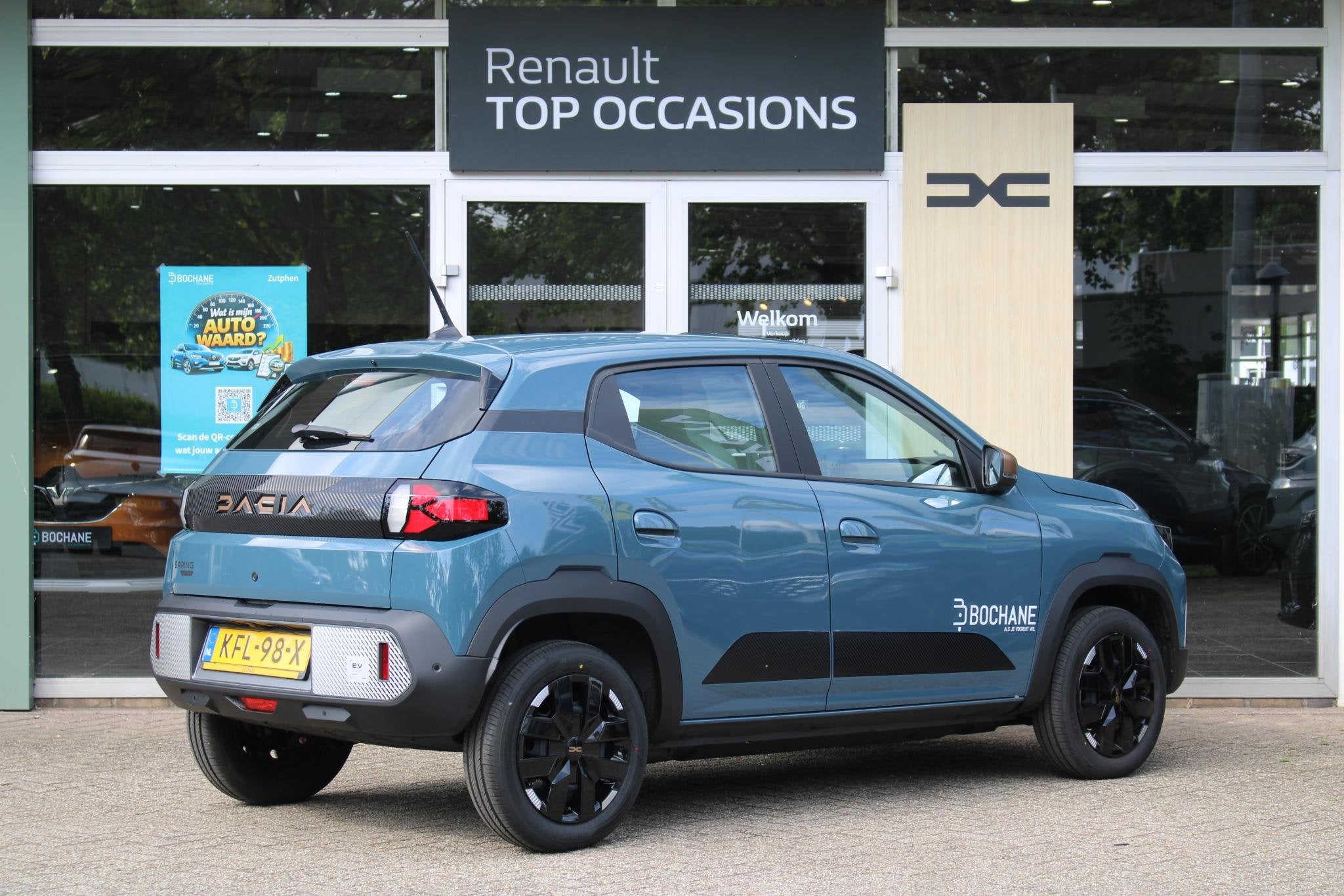Dacia Spring Extreme 100 24.3 kWh | DEMO, Auto's, 970 kg, Stof, 225 km, Te koop