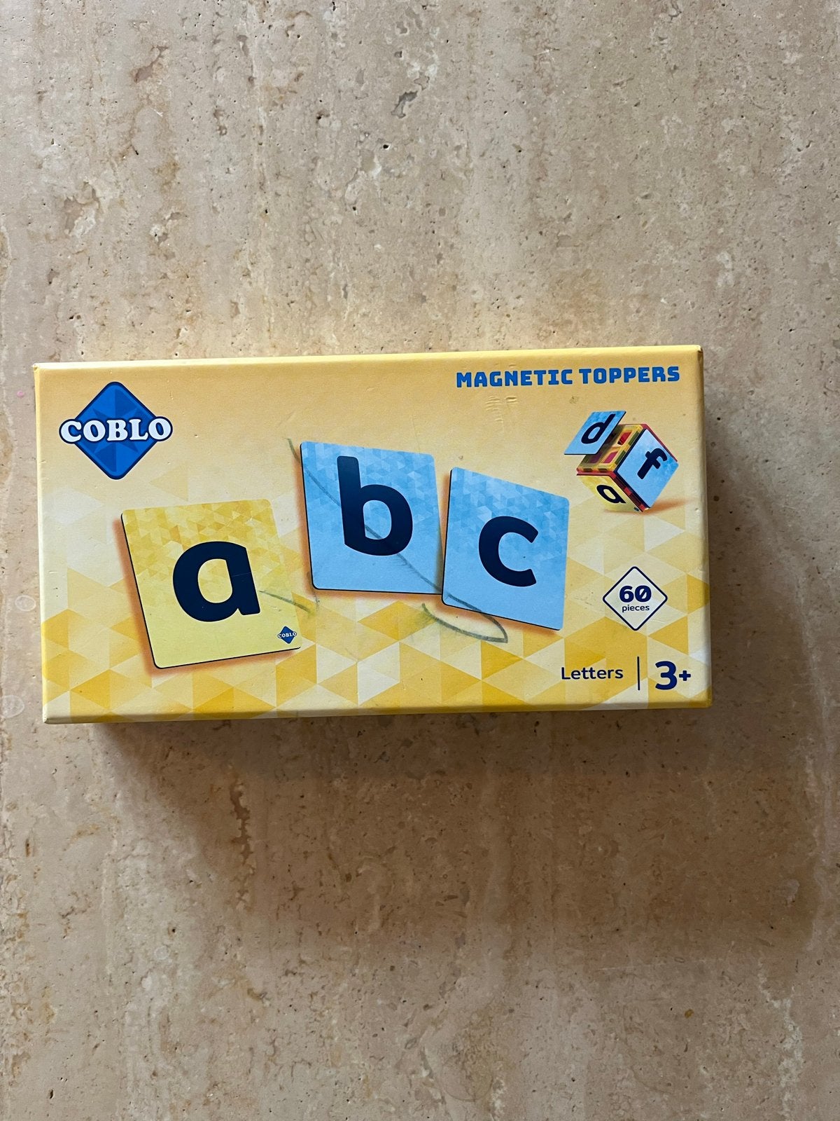 COBLO Magnetische Letters, Kinderen en Baby's, Speelgoed | Educatief en Creatief, Ophalen of Verzenden, Zo goed als nieuw, Taal en Lezen