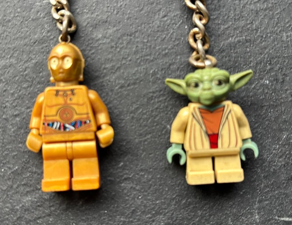 2 ‘lego star wars sleutelhangers’, Kinderen en Baby's, Speelgoed | Duplo en Lego, Ophalen of Verzenden, Gebruikt, Sleutelhanger