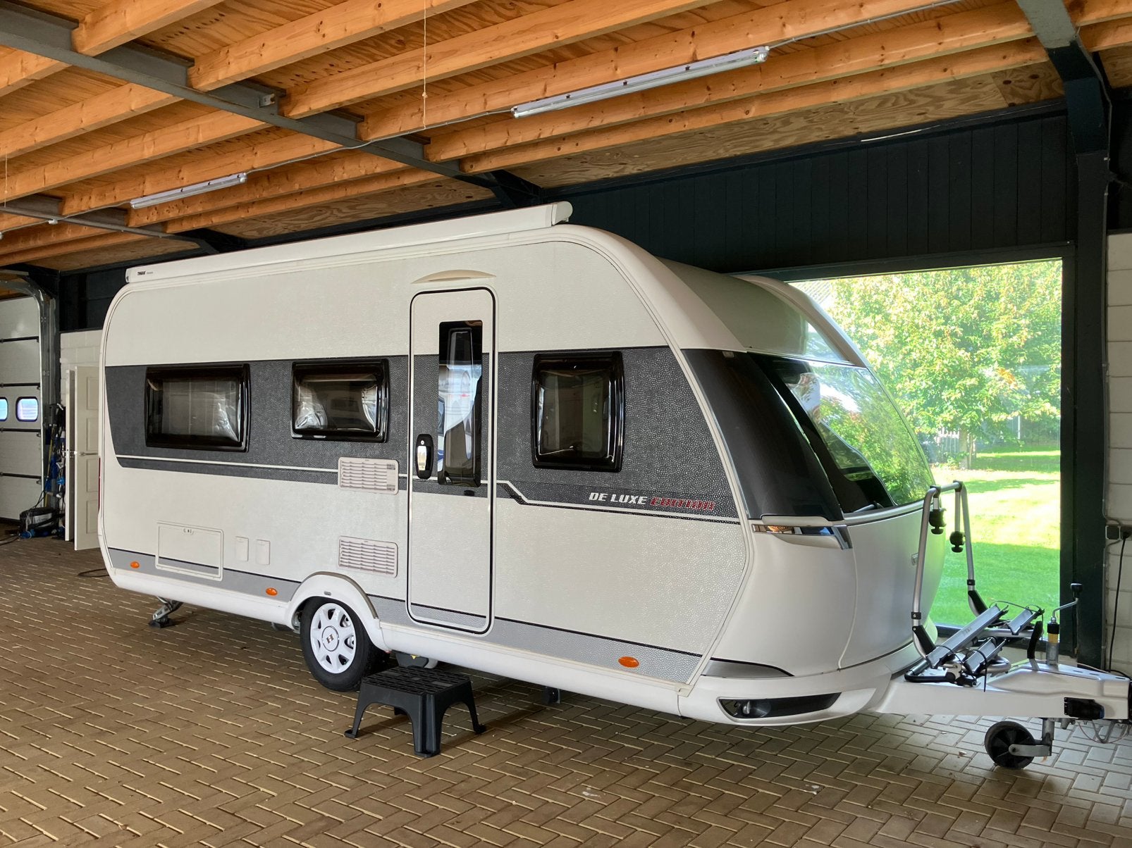 Hobby De Luxe Edition 460 LU ENKELE BEDDEN mover 2018, Rondzit, Hobby, Bedrijf, Tot en met 4