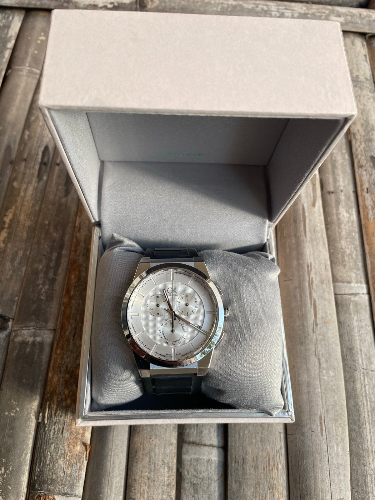 Calvin Klein Herenhorloge, Overige merken, Staal, Polshorloge, Kunststof