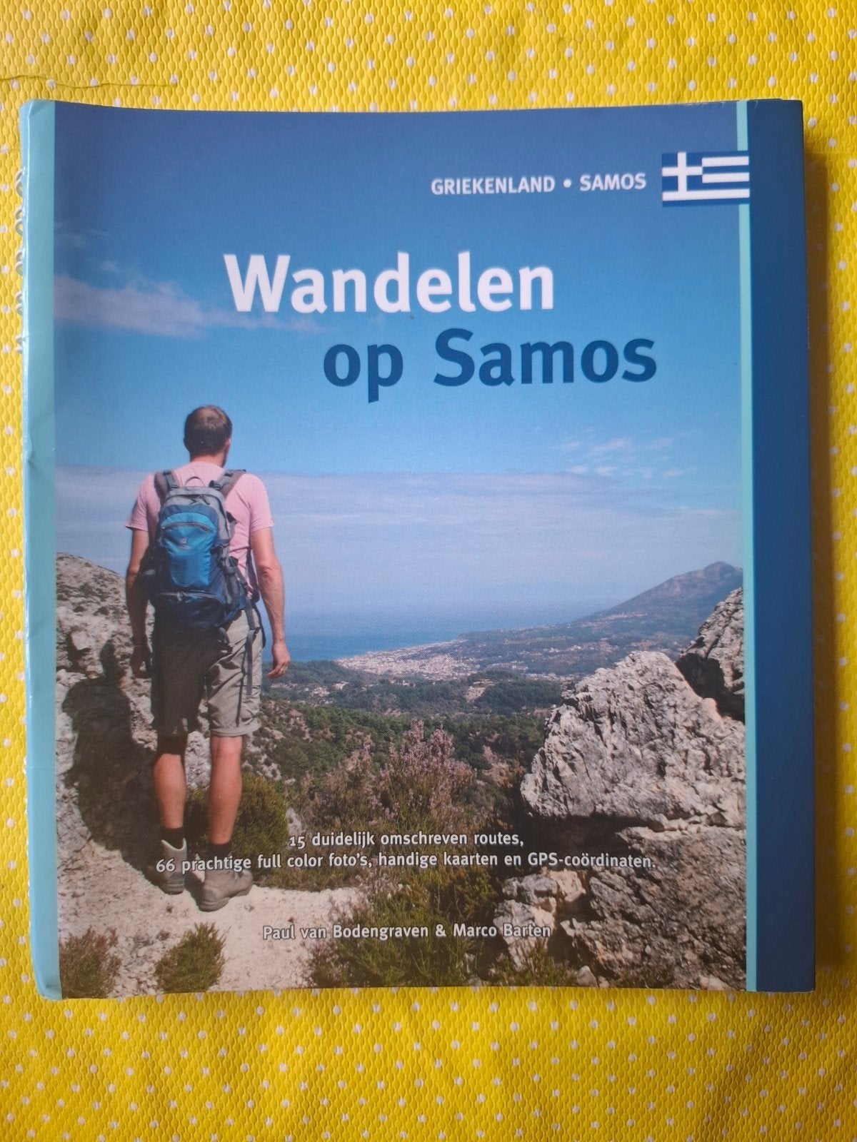 Wandelen op Samos - Reisgids Griekenland, Europa, Ophalen of Verzenden, Reisgids of -boek, Paul van Bodengraven & Marco Barten