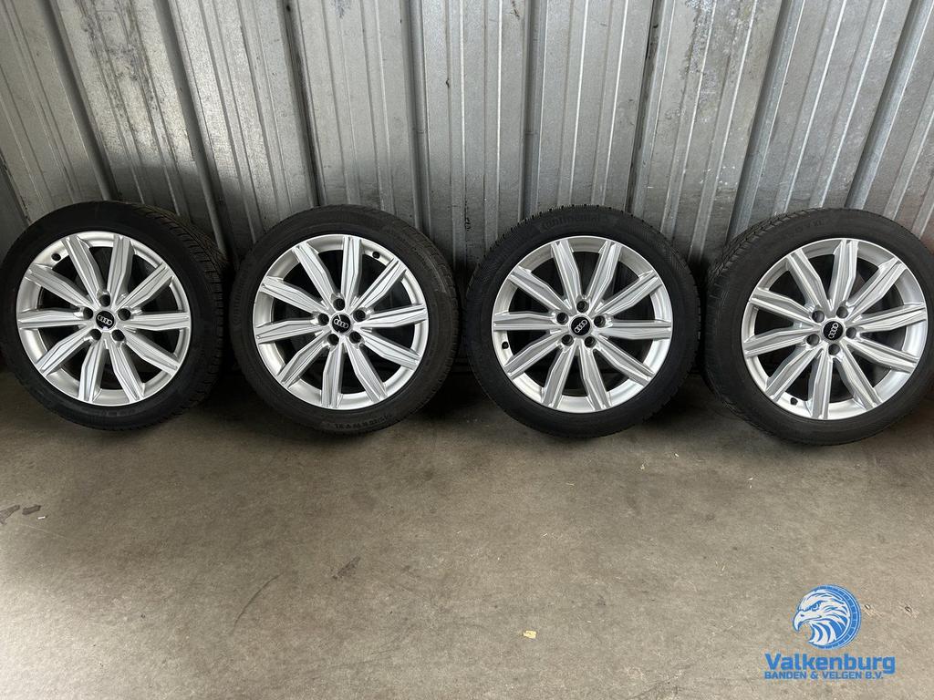 6-7mm! Originele Audi A6 C8 4K S-Line 19 inch velgen 5x112 w, 19 inch, -, -, Banden en Velgen