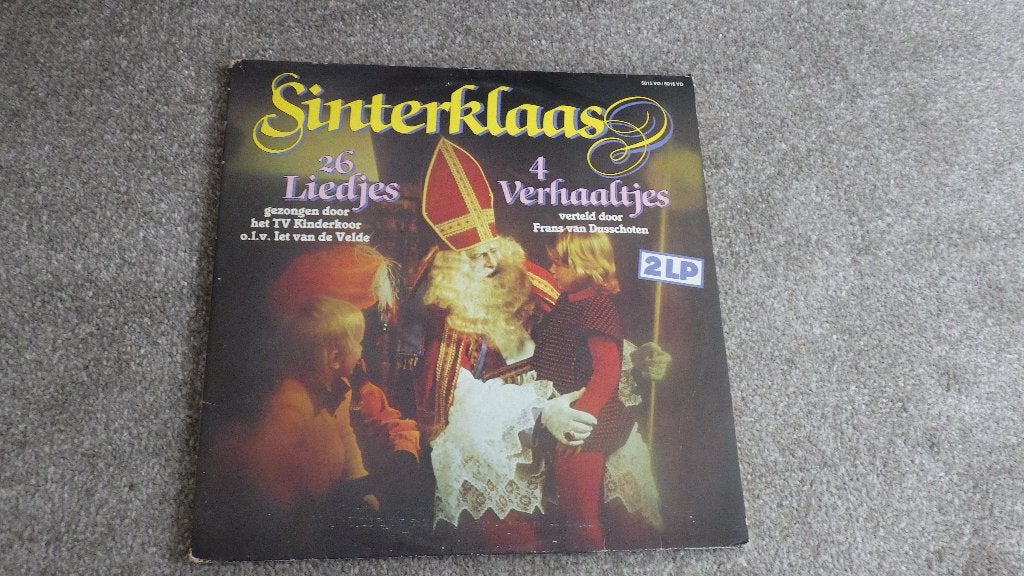 LP Sinterklaas (liedjes en verhalen), Ophalen of Verzenden, Gebruikt