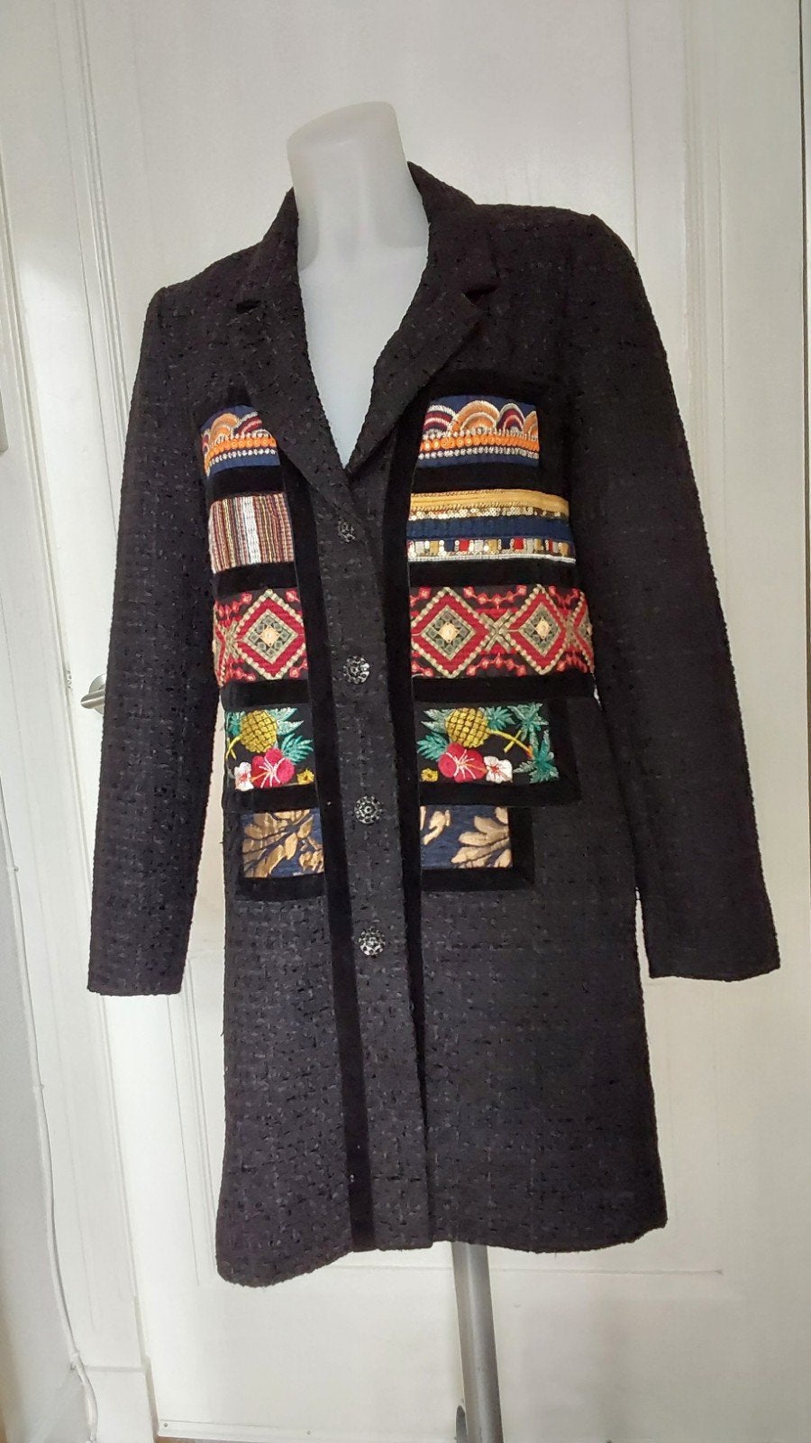 Leuke Desigual jas maat 36, Zwart, Ophalen of Verzenden, Zo goed als nieuw, Desigual