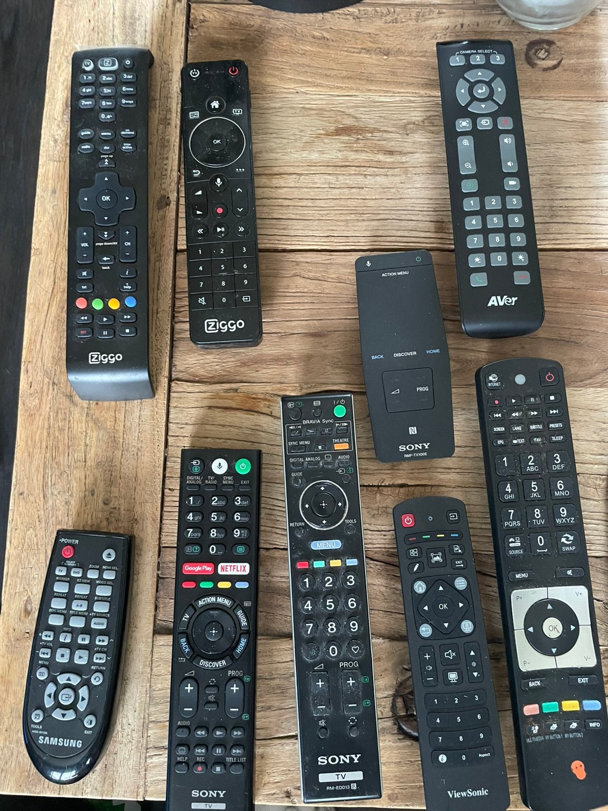 Partij werkende afstandsbedieningen sony - phillips samsung, Ophalen of Verzenden, Zo goed als nieuw, Tv