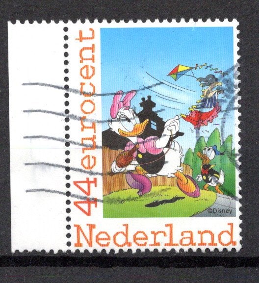 gestempelde zegel. persoonlijke: Donald duck, Postzegels en Munten, Postzegels | Nederland, Ophalen of Verzenden, Na 1940, Gestempeld