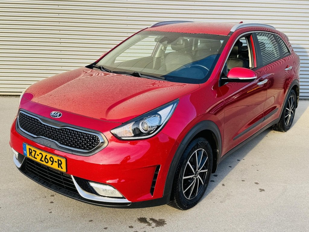 Kia Niro 1.6 GDi Hybrid DynamicLine Trekhaak | All season ba, Auto's, Gebruikt, Euro 6, Leder en Stof, Origineel Nederlands