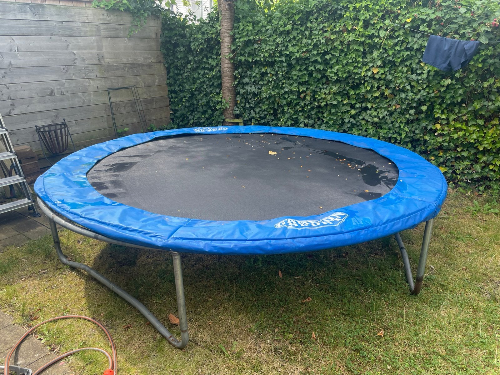 Trampoline, 3m doorsnee, prima staat, gratis, Ophalen, Gebruikt