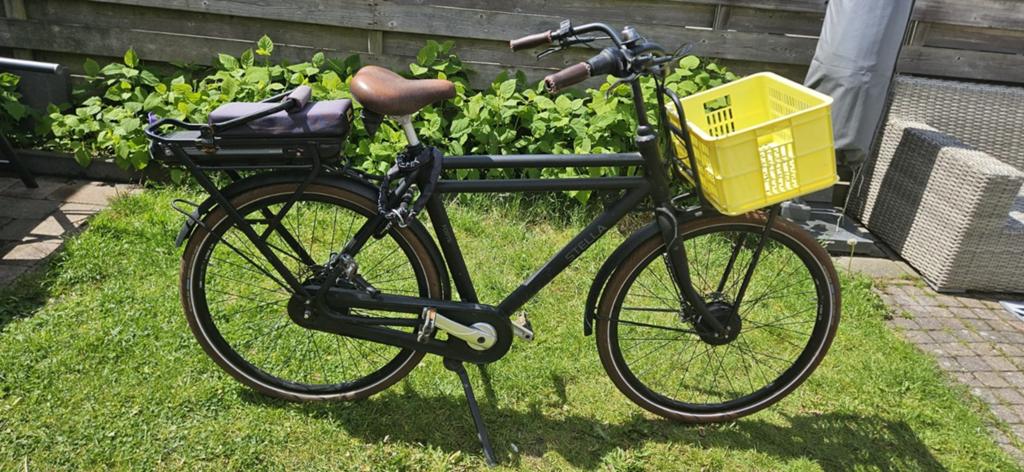 Nog zeer knappe Stella transportfiets 28 inch, Fietsen en Brommers, Elektrische fietsen, Gebruikt, 51 tot 55 cm, 50 km per accu of meer
