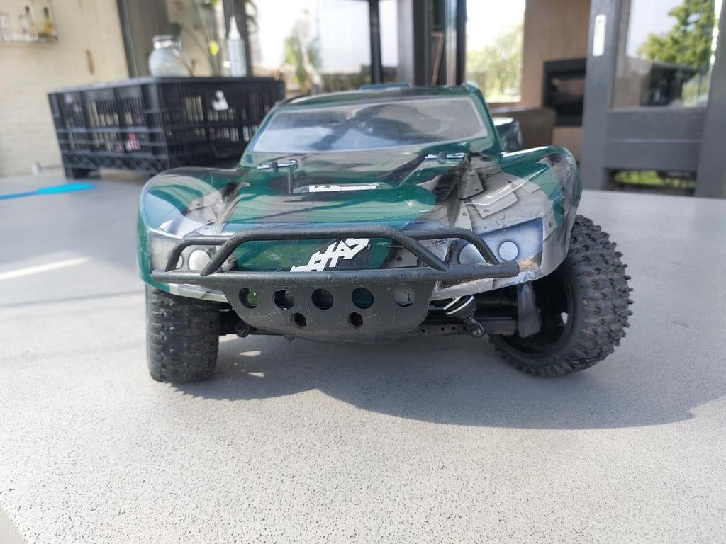 Traxxas Slash 4x4 VXL RC Short Course Truck, Elektro, Gebruikt, Auto offroad, Ophalen of Verzenden