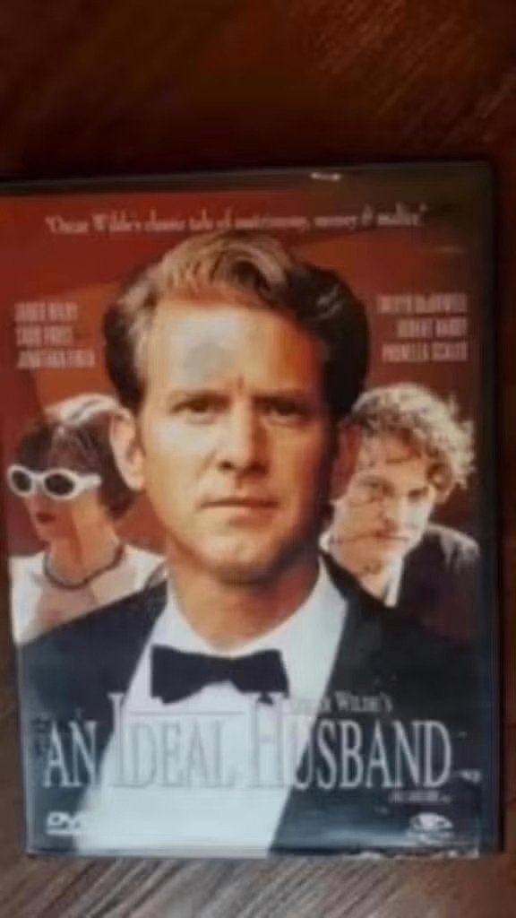 DVD An Ideal Husband - boek Oscar Wilde - film B. Cartlidge, Alle leeftijden, Ophalen of Verzenden, Zo goed als nieuw