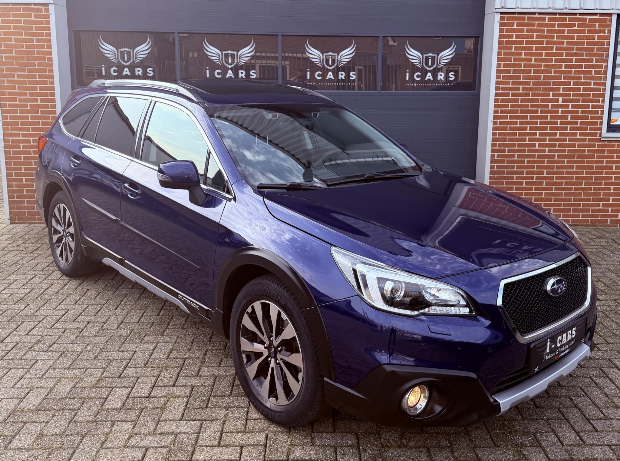 Subaru Outback 2.5i Comfort 1e eigenaar schuifdak Leer Memor, Auto's, Automaat, 1557 kg, Gebruikt, 4 cilinders