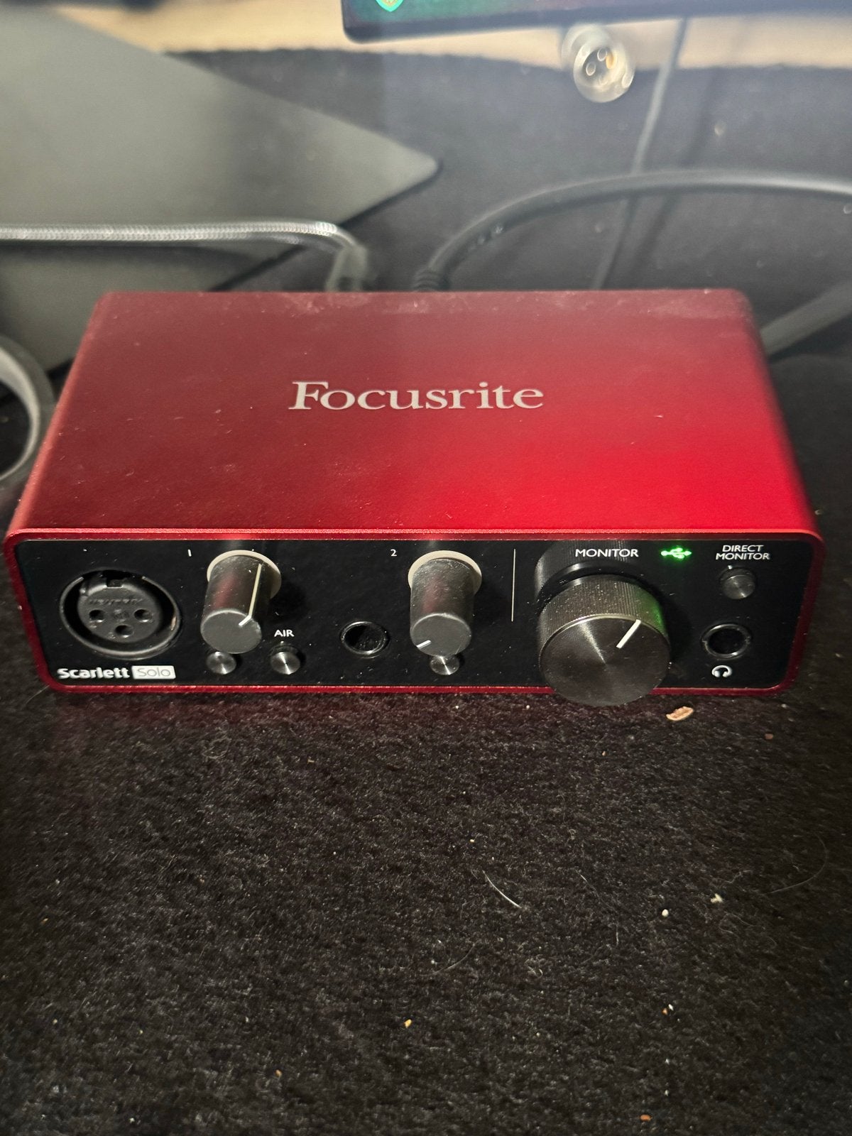 Focusrite Scarlett solo Audio Interface, Ophalen, Gebruikt