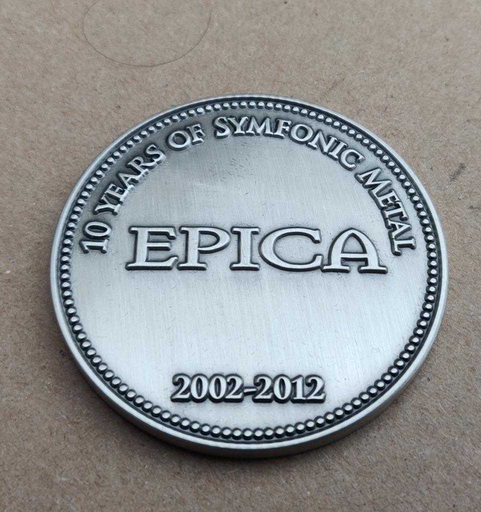 Epica anniversary munt 2002-2012, Ophalen of Verzenden, Nieuw