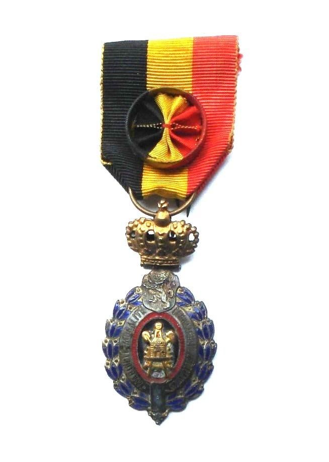 België Bekwaam- en Zedelijkheid medaille z.j. (zilver), Ophalen of Verzenden, Zilver, Buitenland