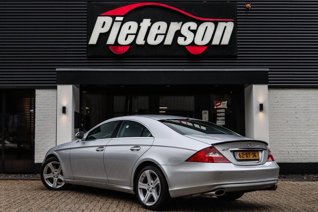 Mercedes-Benz CLS-klasse 350 NAP ORIGINEEL NL HARMAN/KARDON, Automaat, Achterwielaandrijving, Zwart, Leder en Stof