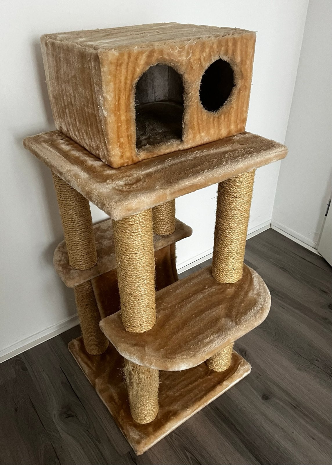 Katten krabpaal, Dieren en Toebehoren, Ophalen, Gebruikt