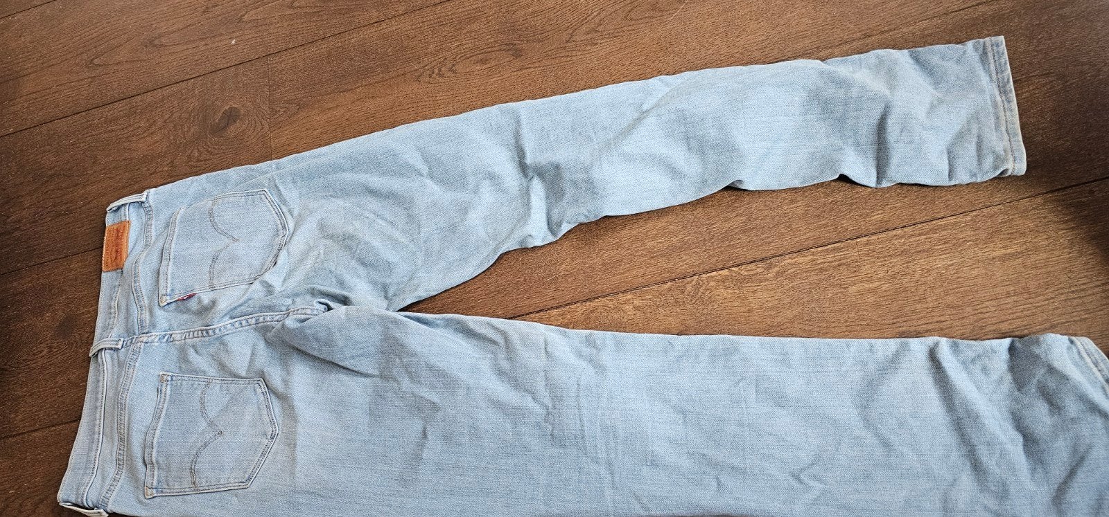 Levi's spijkerbroek - Lichtblauw, Blauw, Overige jeansmaten, Ophalen of Verzenden, Gedragen