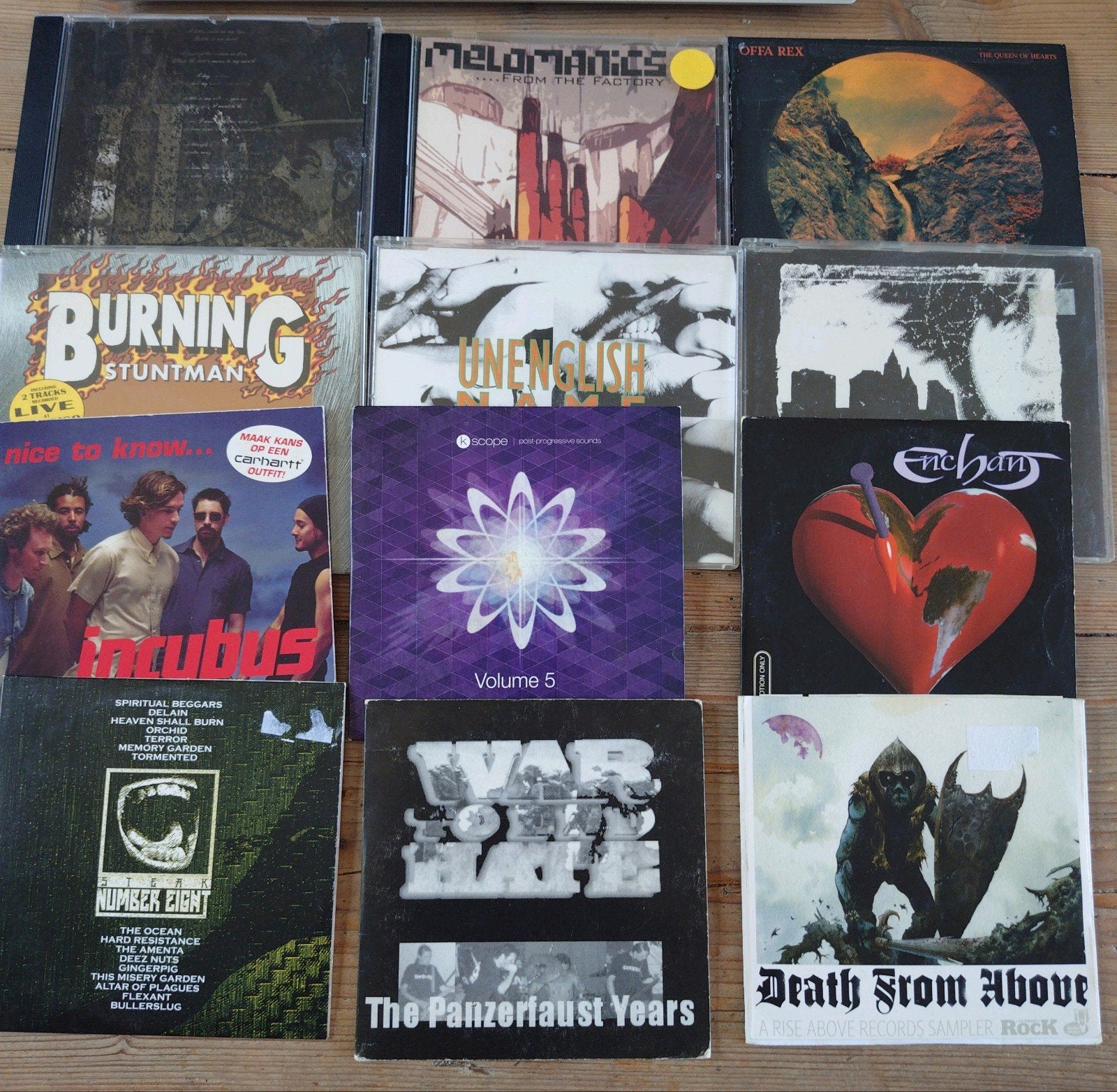 12x CD singles, EP's en promo's (rock / metal), Ophalen of Verzenden, Zo goed als nieuw, Rock en Metal