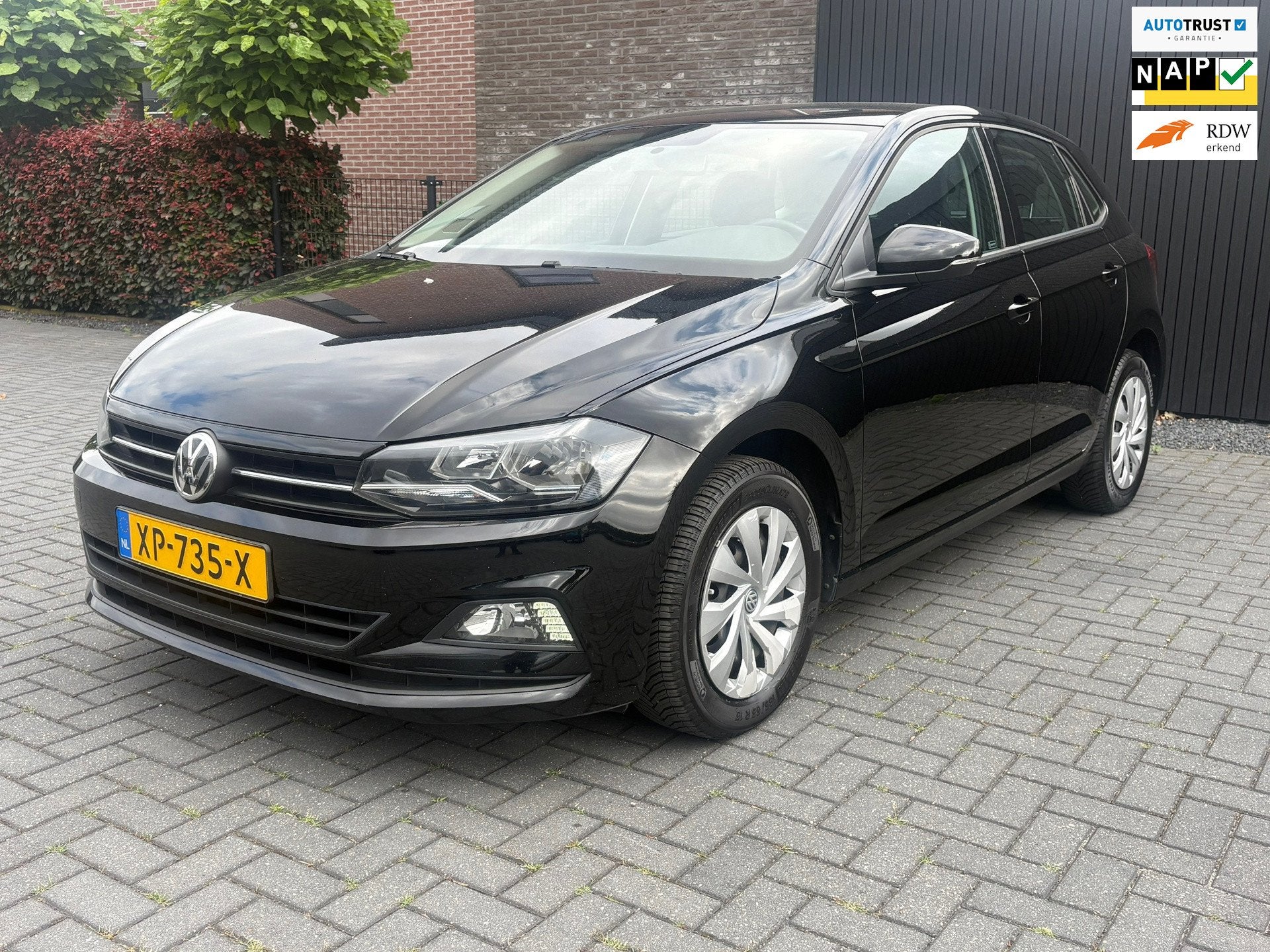 Volkswagen Polo 1.0 TSI Comfortline Business, Voorwielaandrijving, Euro 6, Zwart, Origineel Nederlands