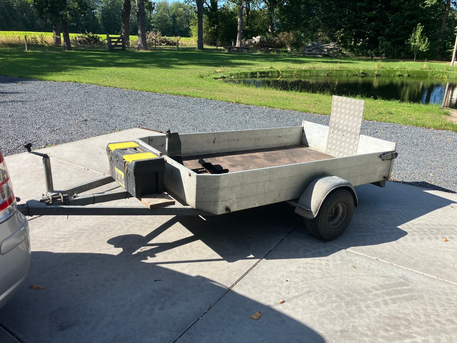 Motortrailer - Aanhanger, Ophalen, Gebruikt