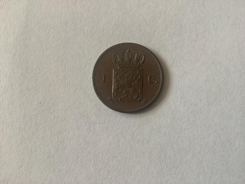 1cent 1827 P., Ophalen of Verzenden