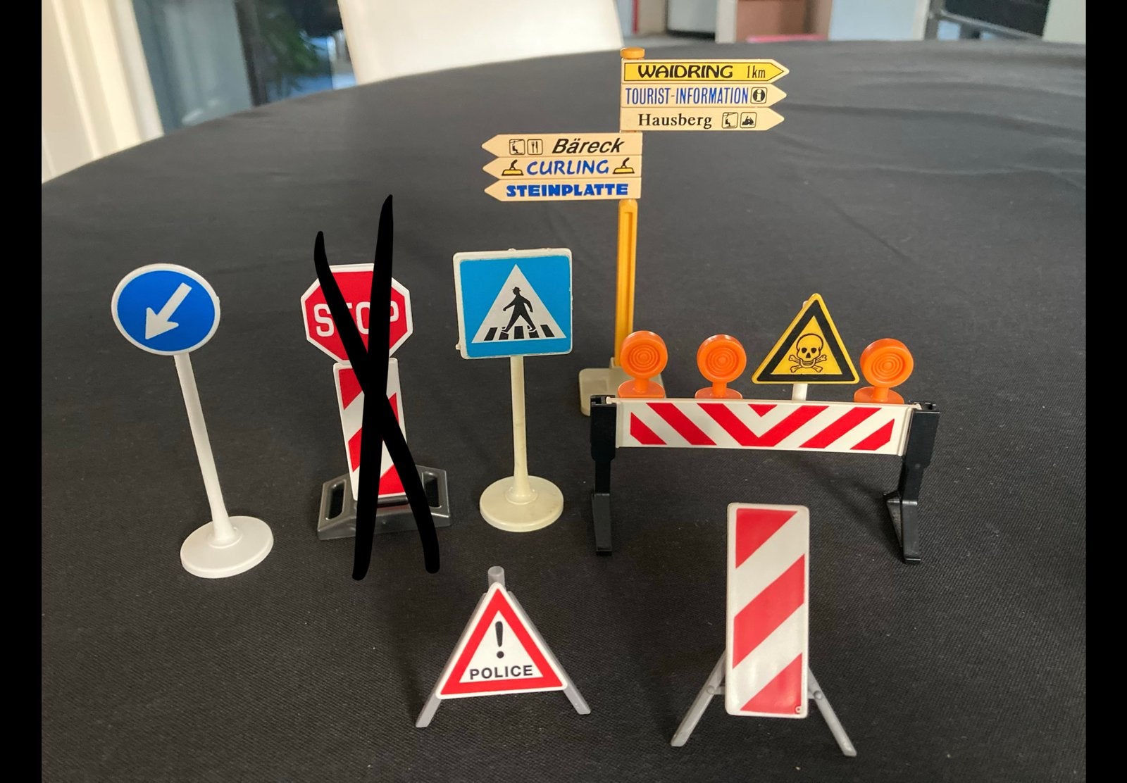 Playmobil verkeersborden., Ophalen of Verzenden, Gebruikt, Losse onderdelen