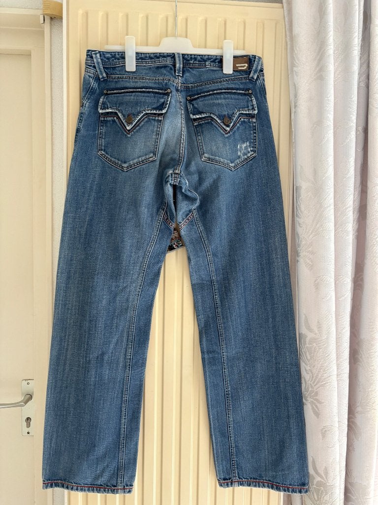 Diesel Industry Jeans - Blauw - W32, Kleding | Heren, Diesel, Blauw, W32 (confectie 46) of kleiner, Ophalen of Verzenden