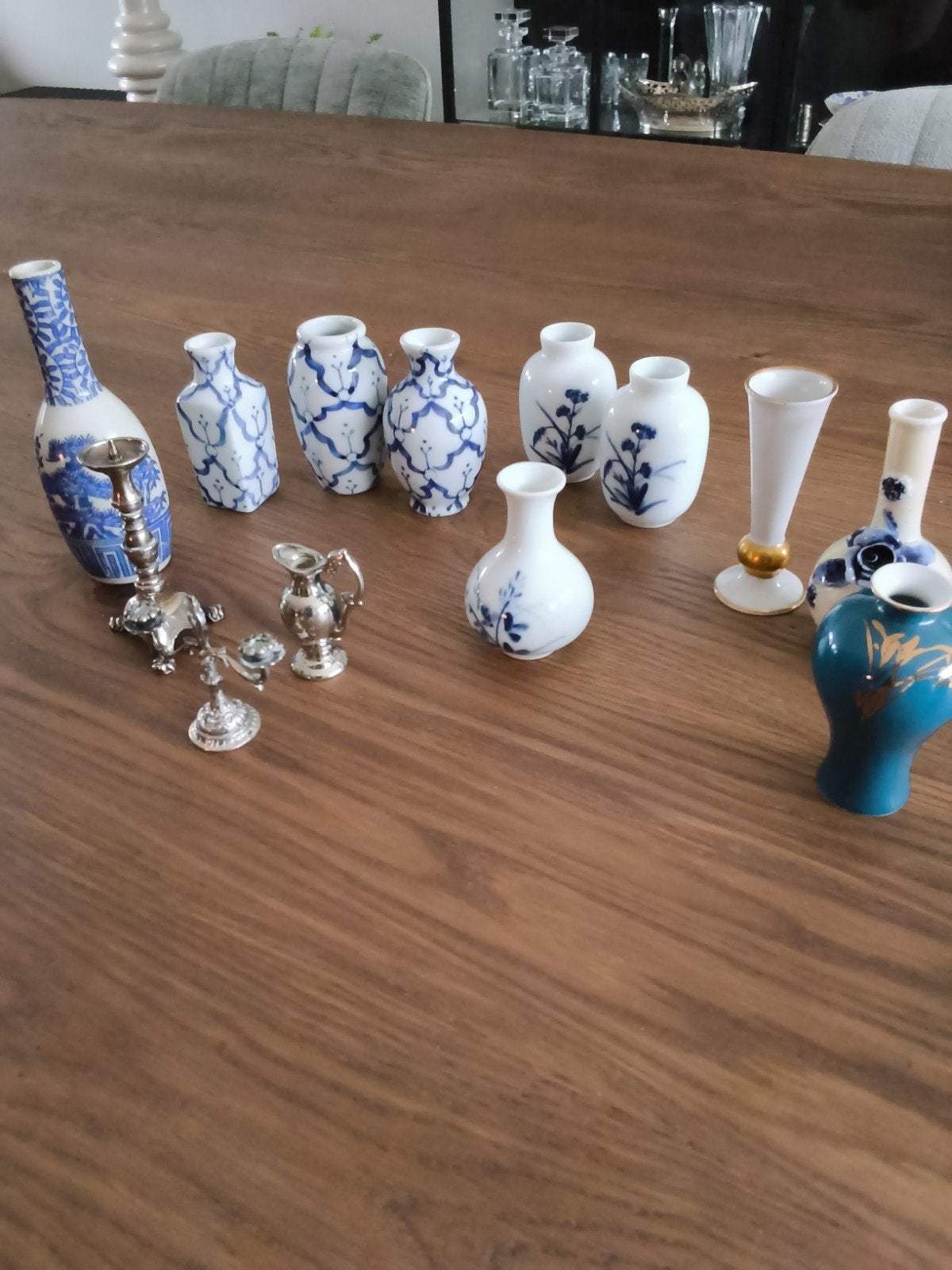 mini vaasjes, Ophalen of Verzenden