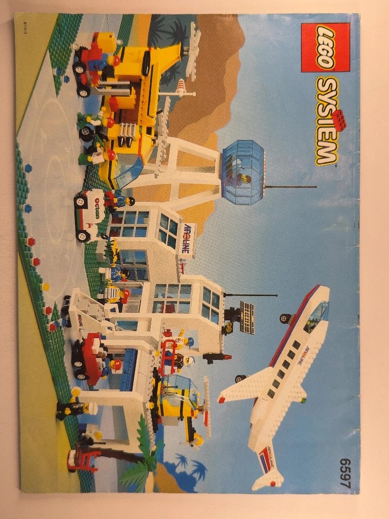 LEGO City 6597 (Instructions) for Set 6597 Century Skyway, Lego, Overige typen, Ophalen of Verzenden, City
