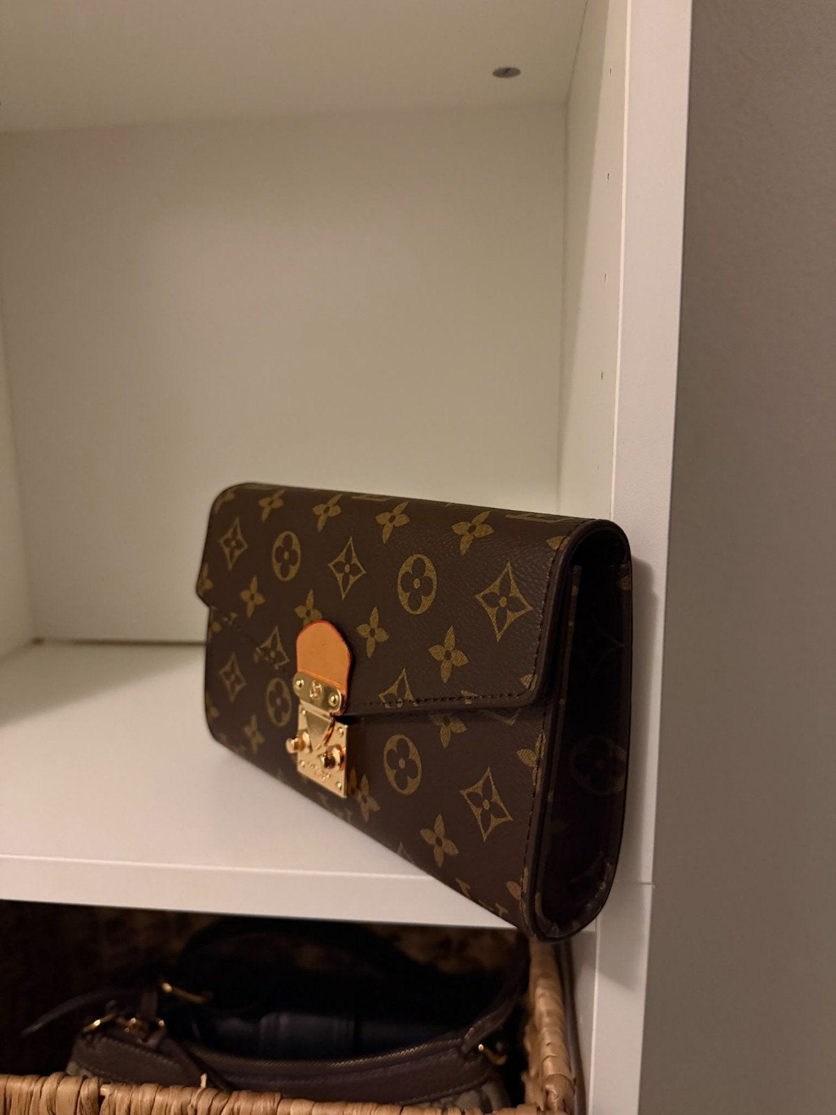 Louis Vuitton, Ophalen of Verzenden, Zo goed als nieuw, Bruin, Schoudertasje