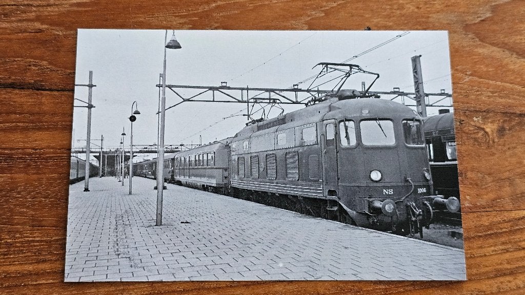 Foto TREIN NS Nederlandse Spoorwegen Loc 1006, Verzenden, Gebruikt, Trein, Overige typen