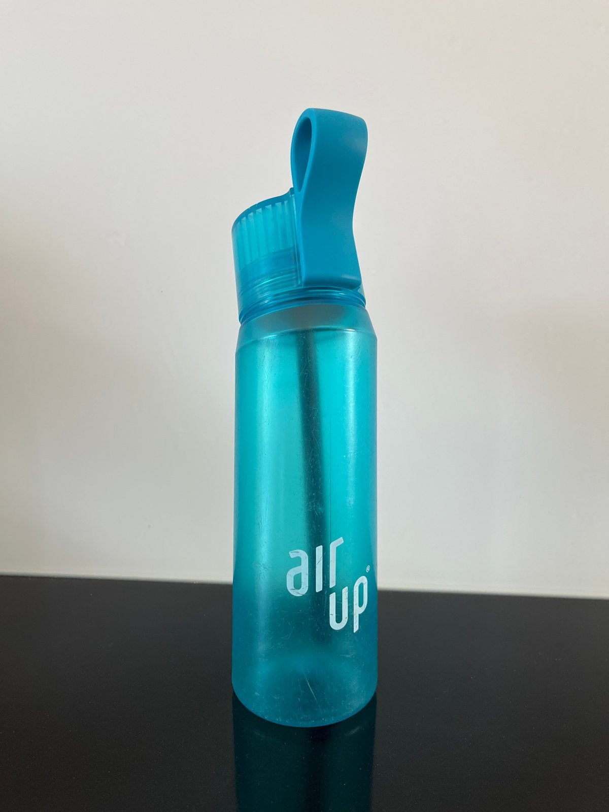 Air Up drinkfles - blauw/turquoise 650ml, Sport en Fitness, Ophalen of Verzenden, Gebruikt