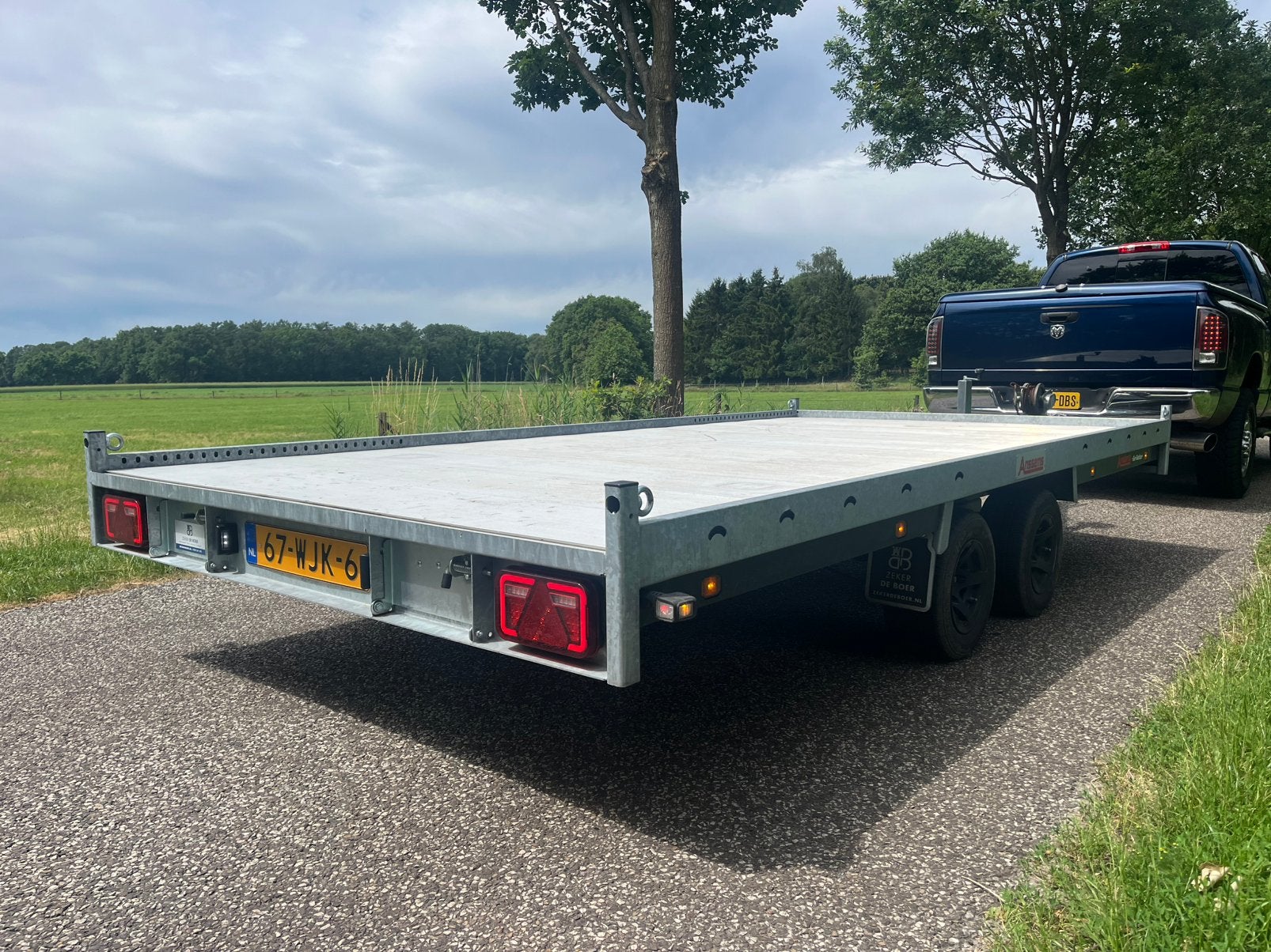 Anssems MSX Go-Getter 405x200 bj2025 autotransporter NETJES, Auto diversen, Ophalen, Zo goed als nieuw