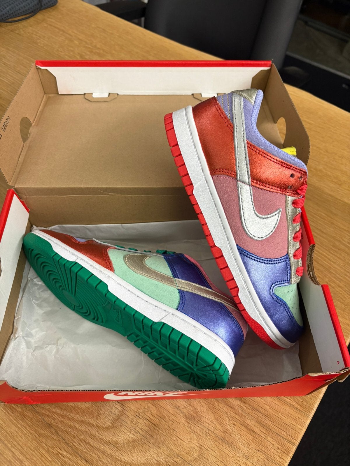 Nike dunk low maat 36,5, Overige kleuren, Nieuw, Ophalen of Verzenden, Sneakers of Gympen
